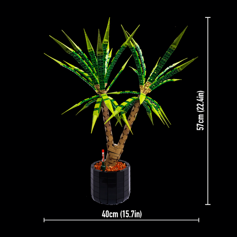 1961PCS MOC Medieval Castle Dr - Dracaena Marginata recension och pris