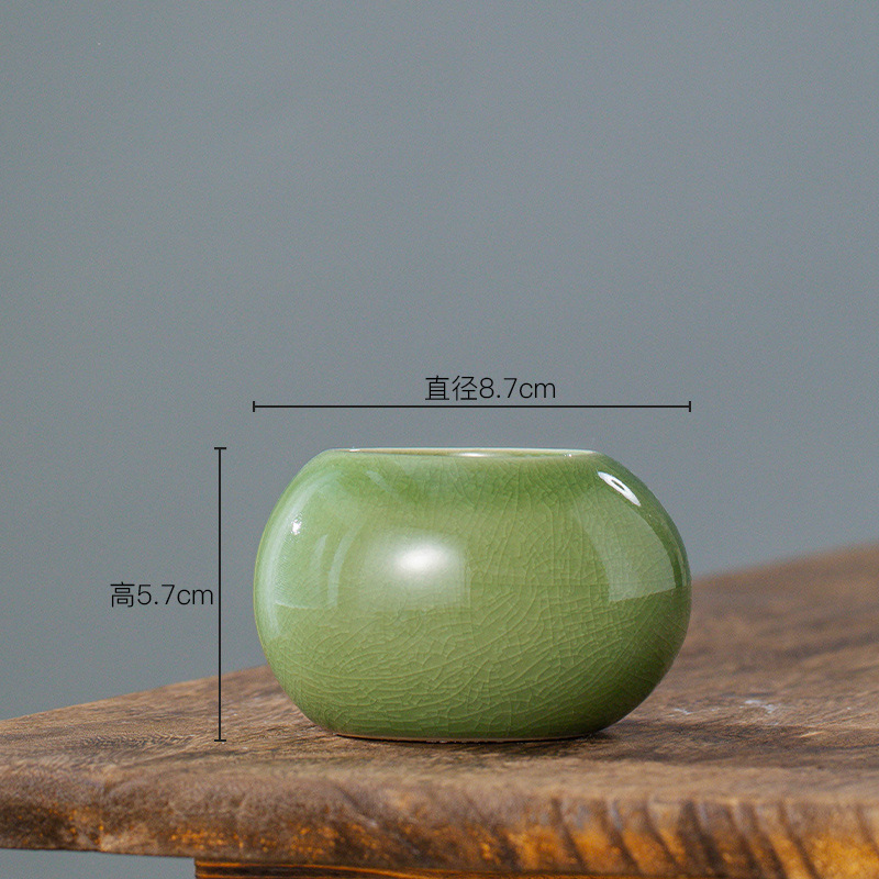 Ice Crack Glazed Ceramic Flowe - Aloe Vera Pot recension och pris