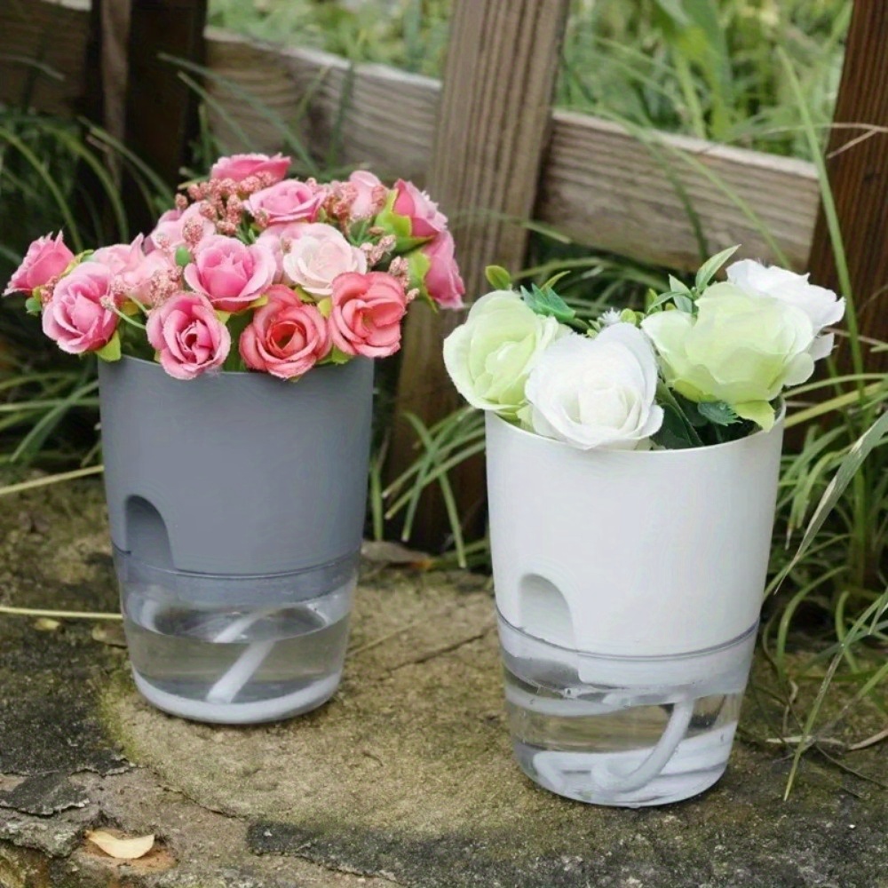 10/5Pcs Self Watering Plastic  - Aloe Vera Pot recension och pris