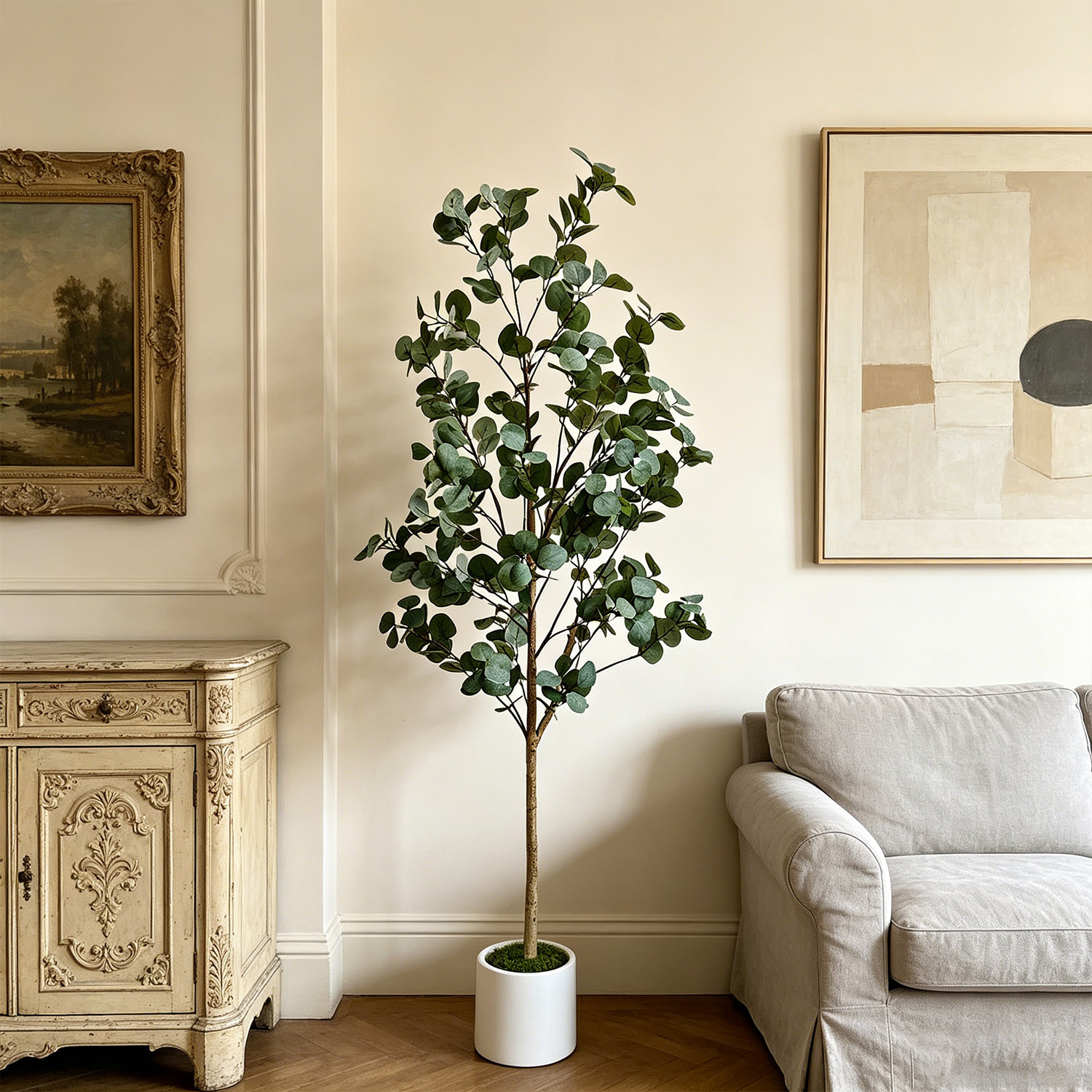 120-155Cm/5.1Ft Artificial Euc - Dracaena Marginata recension och pris